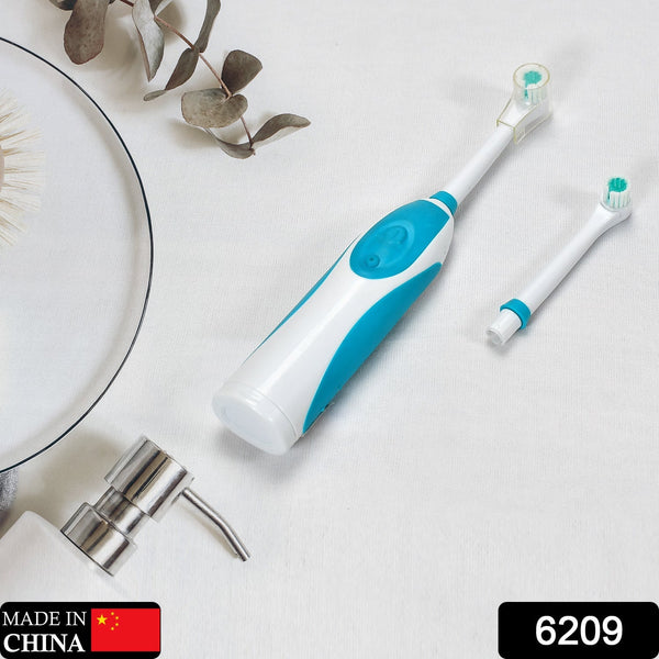 6209 Electric Toothbrush for Adults and Teens, Electric Toothbrush Battery Operated Deep Cleansing Toothbrush. DeoDap