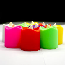 6429 10PCS FESTIVAL DECORATIVE - LED TEALIGHT CANDLES | BATTERY OPERATED CANDLE IDEAL FOR PARTY. DeoDap