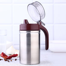 8126 Oil Dispenser Stainless Steel with small nozzle 500ML Oil Container. DeoDap