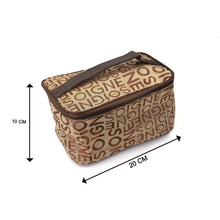 6065 Portable Makeup Bag widely used by women’s for storing their makeup equipment’s and all while travelling and moving. DeoDap