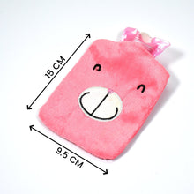 6502 Pink small Hot Water Bag with Cover for Pain Relief, Neck, Shoulder Pain and Hand, Feet Warmer, Menstrual Cramps. DeoDap