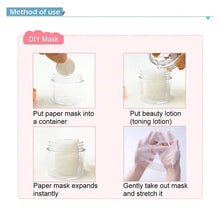 6144 Facial Lotion Tissue Paper DIY Home Spa Coin Face Mask/ Compressed Facial Whitening Tablet Face Mask Sheet for Women and Girl - Pack of 100 DeoDap