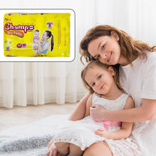 0966 Medium Champs Dry Pants Style Diaper- Medium (10 pcs) Best for Travel  Absorption, Champs Baby Diapers, Champs Soft and Dry Baby Diaper Pants (M, 10 Pcs )