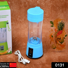 0131 Portable 6 Blade Juicer Cup USB Rechargeable Vegetables Fruit Juice Maker Juice Extractor Blender Mixer DeoDap