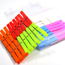 6272 36PC MULTI PURPOSE PLASTIC CLOTHES CLIPS FOR CLOTH WITH BOX DRYING CLIPS DeoDap