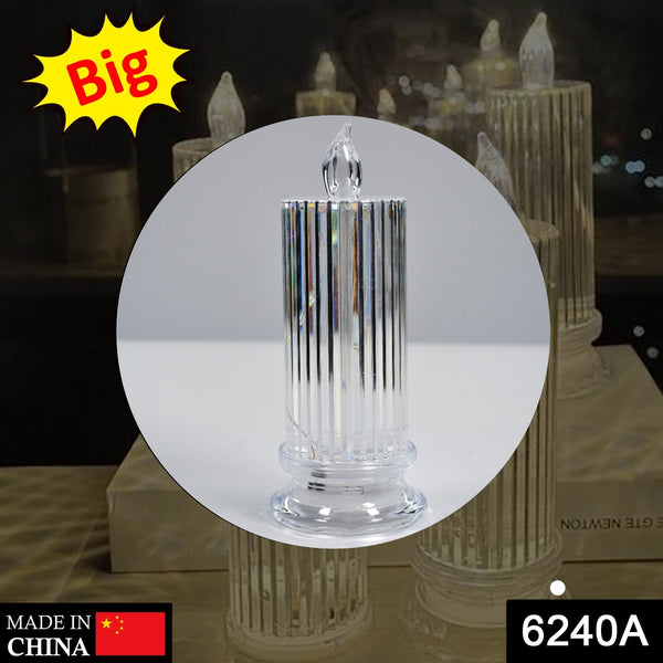 6240A Simple Candles for Home Decoration, Crystal Candle Lights DeoDap