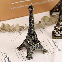 4733 Antique Finish 3D Metal Paris Eiffel Tower Metal Craft Famous Landmark Building Metal Statue, Cabinet, Office, Gifts Decorative Showpiece. DeoDap