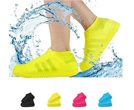 4919 Shoe Cover (small size) for rain Reusable Antiskid Waterproof Boot Cover Shoe Protector for Bike Silicone (1 Pair)